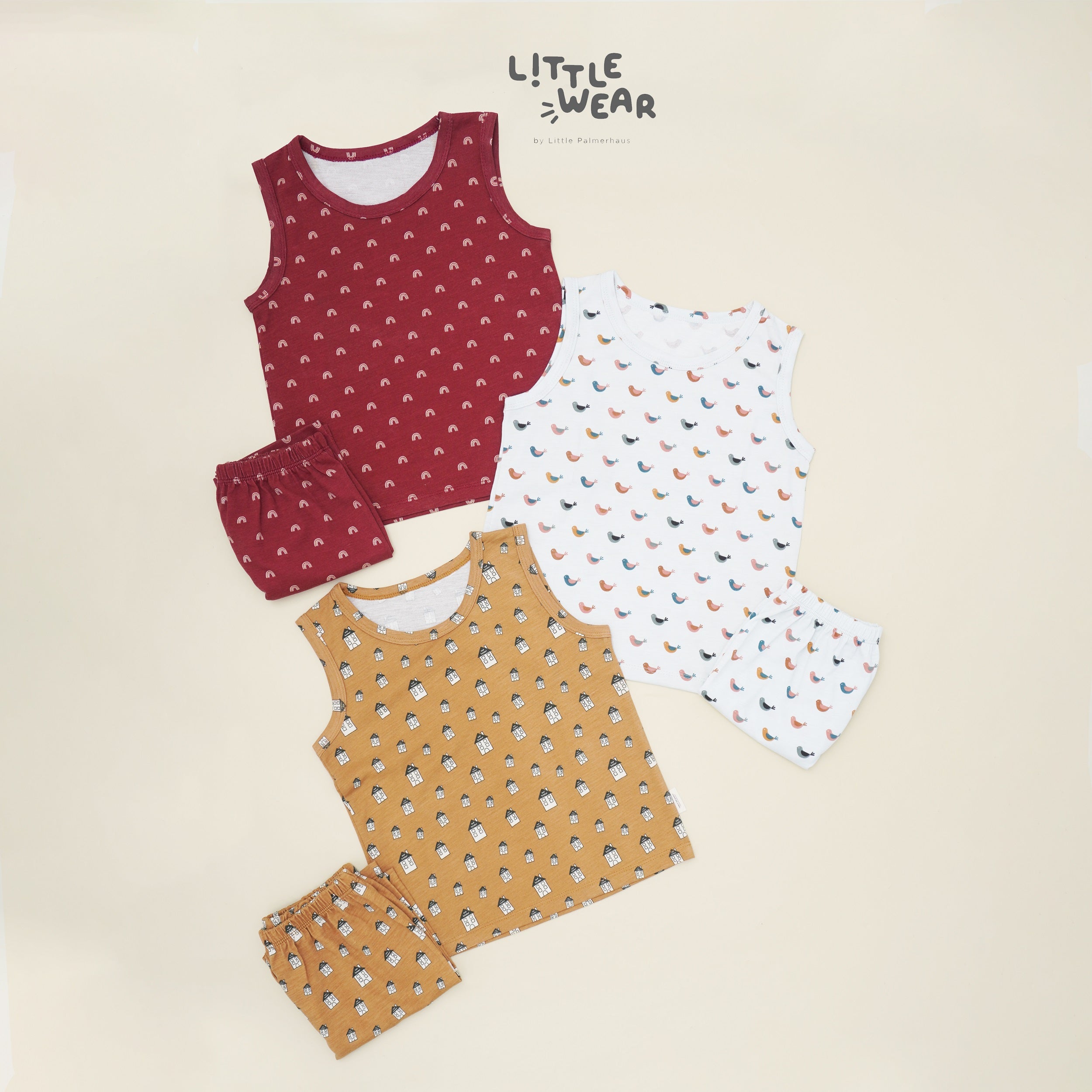 Little Wear Kids Sleeveless Set 12.0