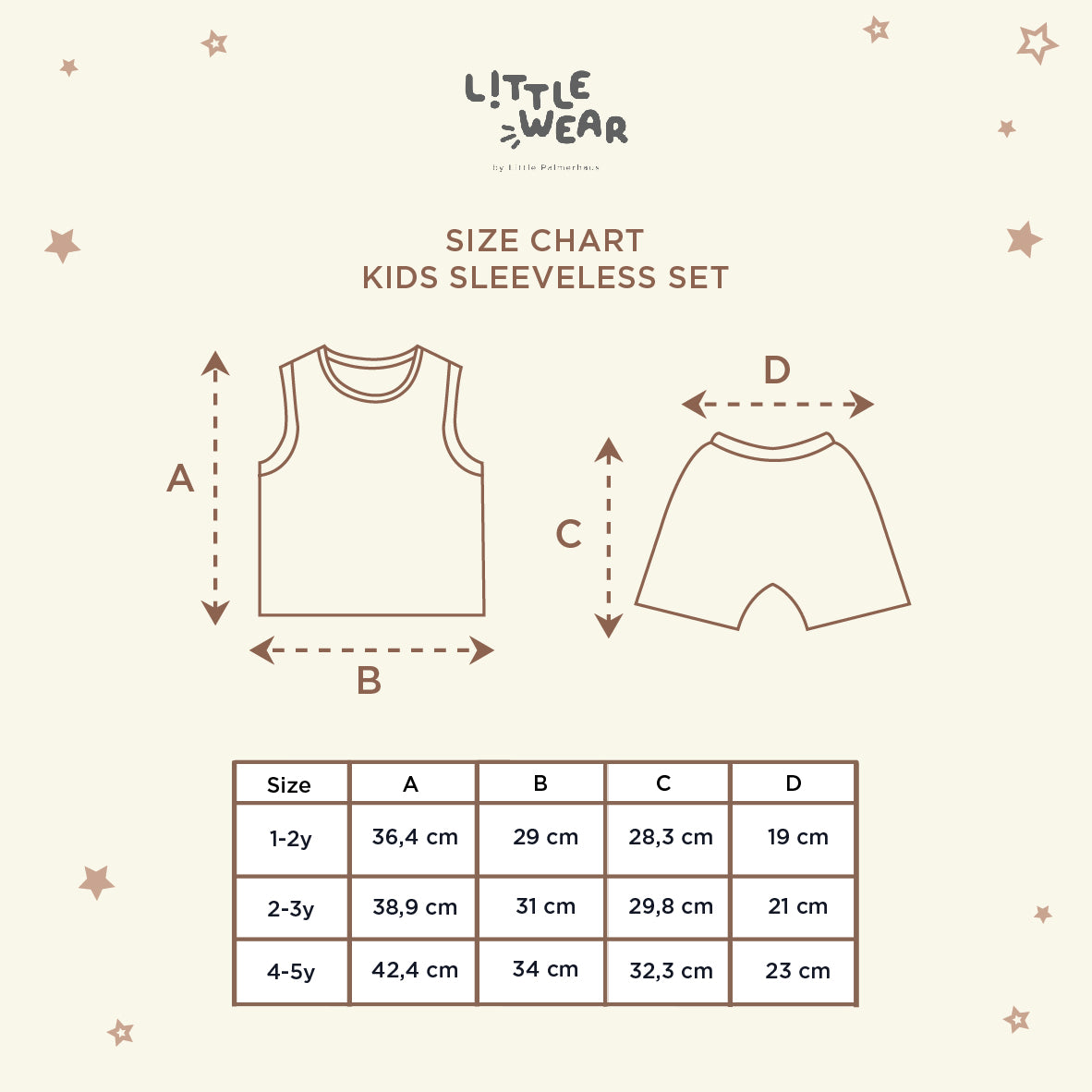 Little Wear Kids Sleeveless Set 12.0