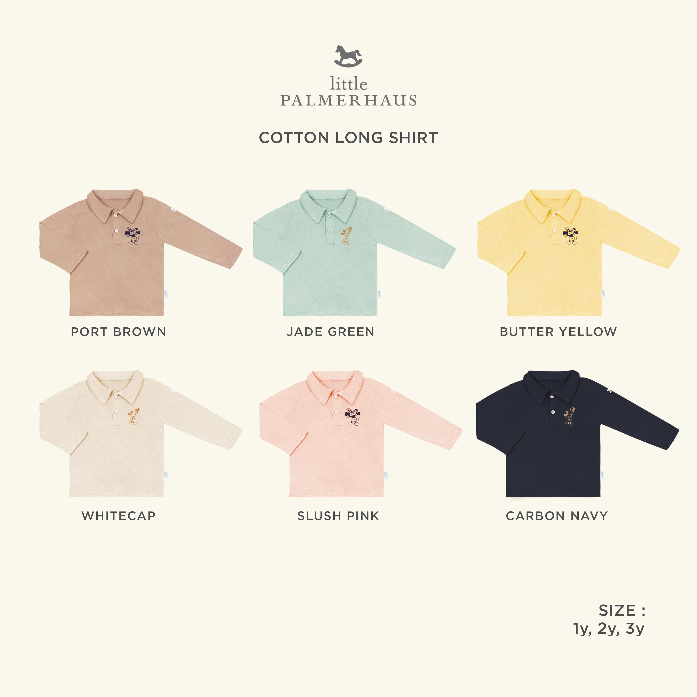 Cotton Longshirt Vintage Mickey Edition
