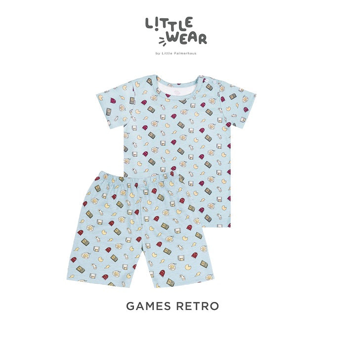 Little Wear Shoulder Button Short Sleeve 14.0