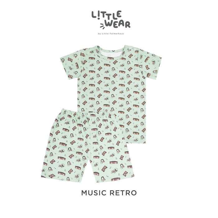 Little Wear Shoulder Button Short Sleeve 14.0