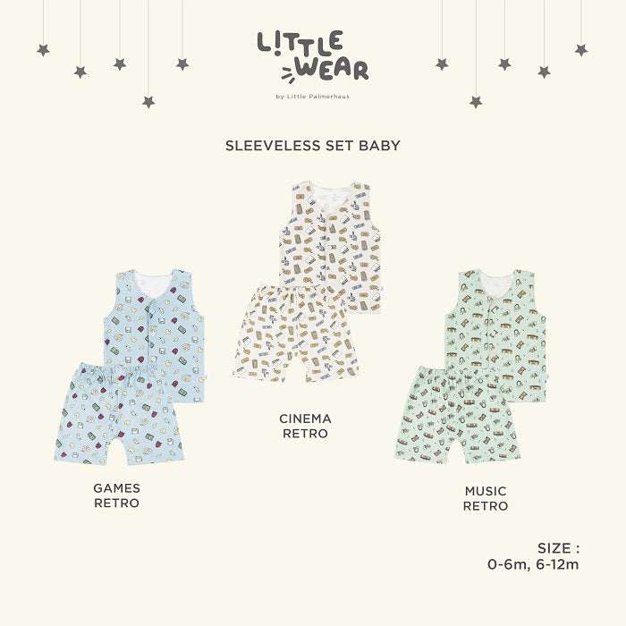 Little Wear Baby Sleeveless Set 14.0