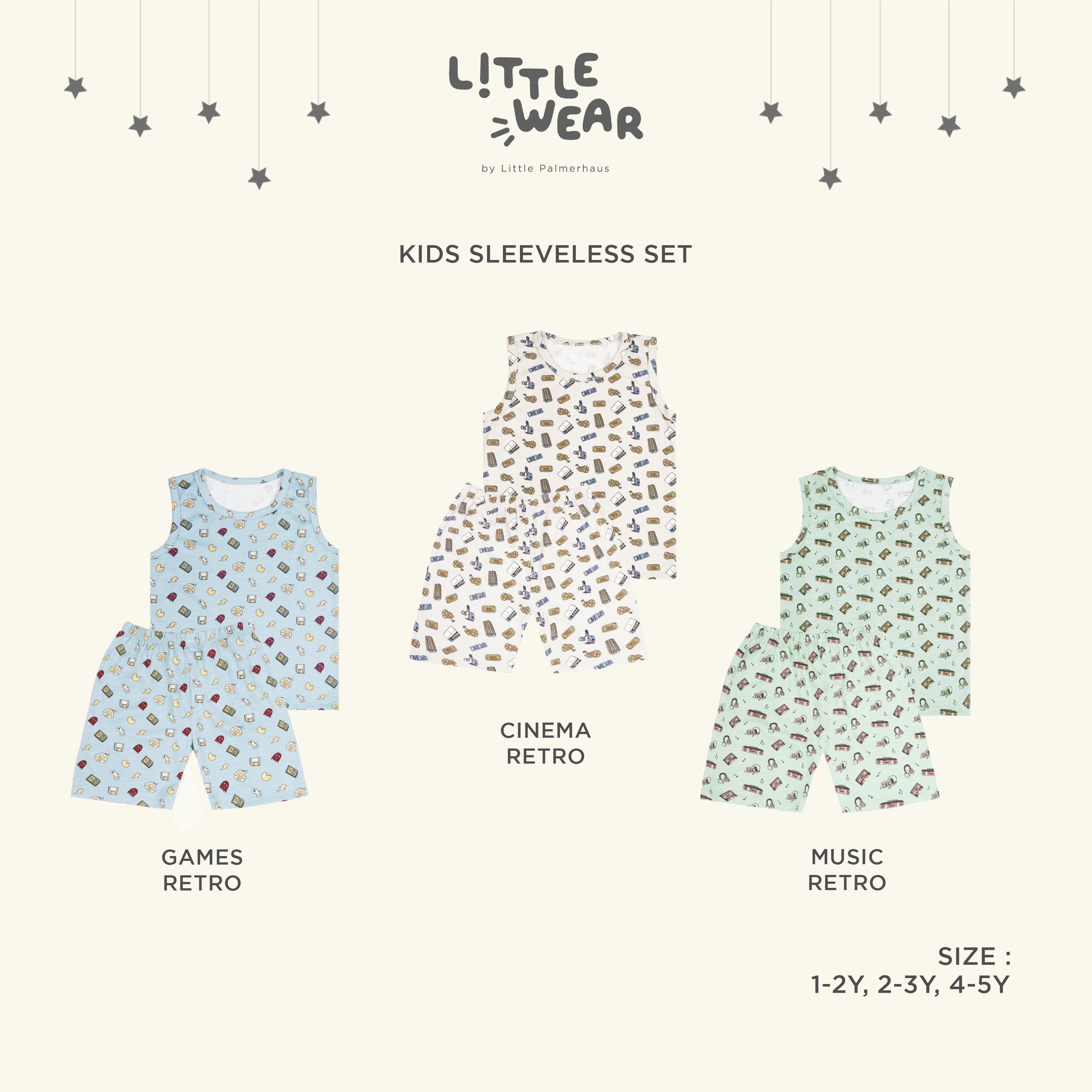 Little Wear Kids Sleeveless Set 14.0