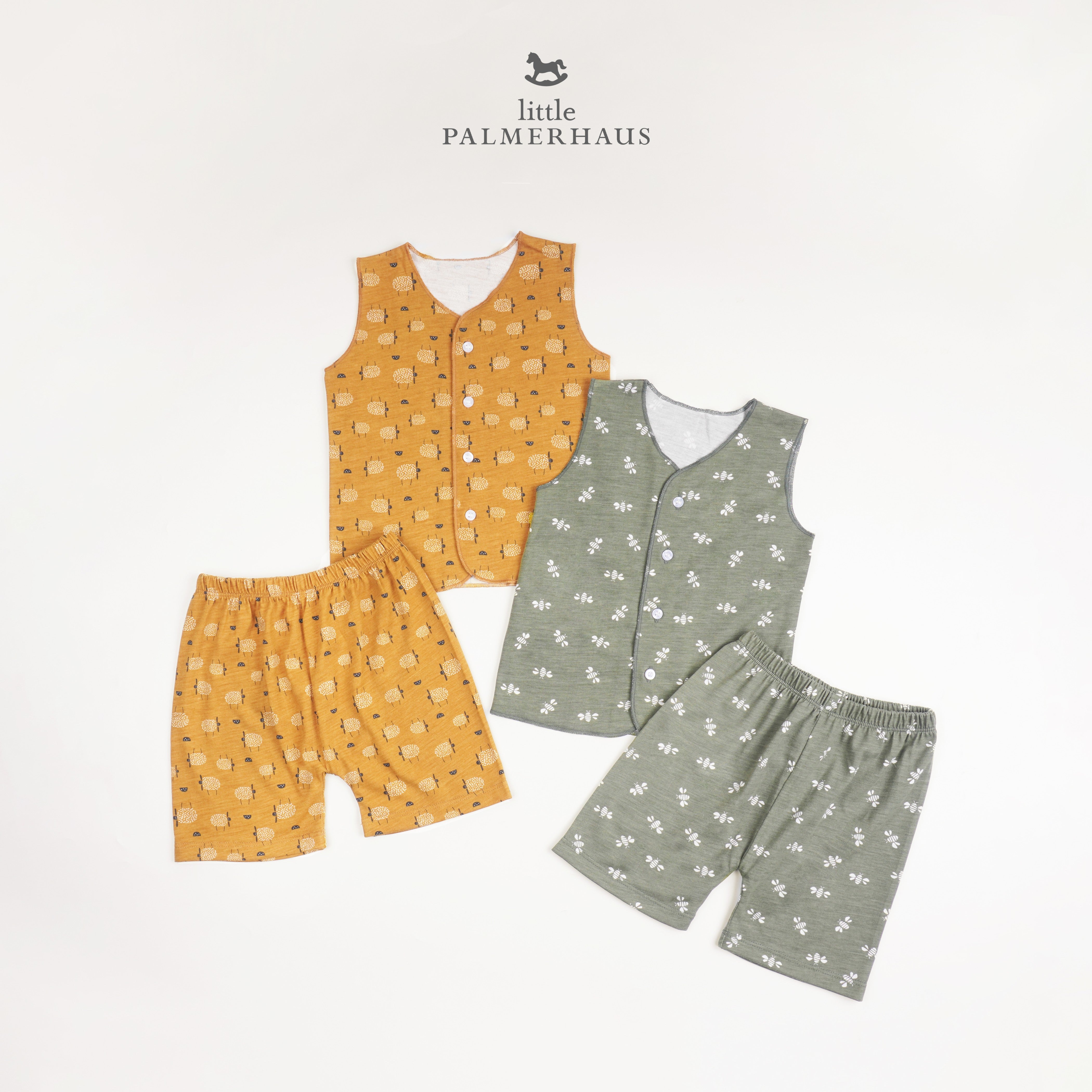 Little Wear Baby Sleeveless Set 15.0
