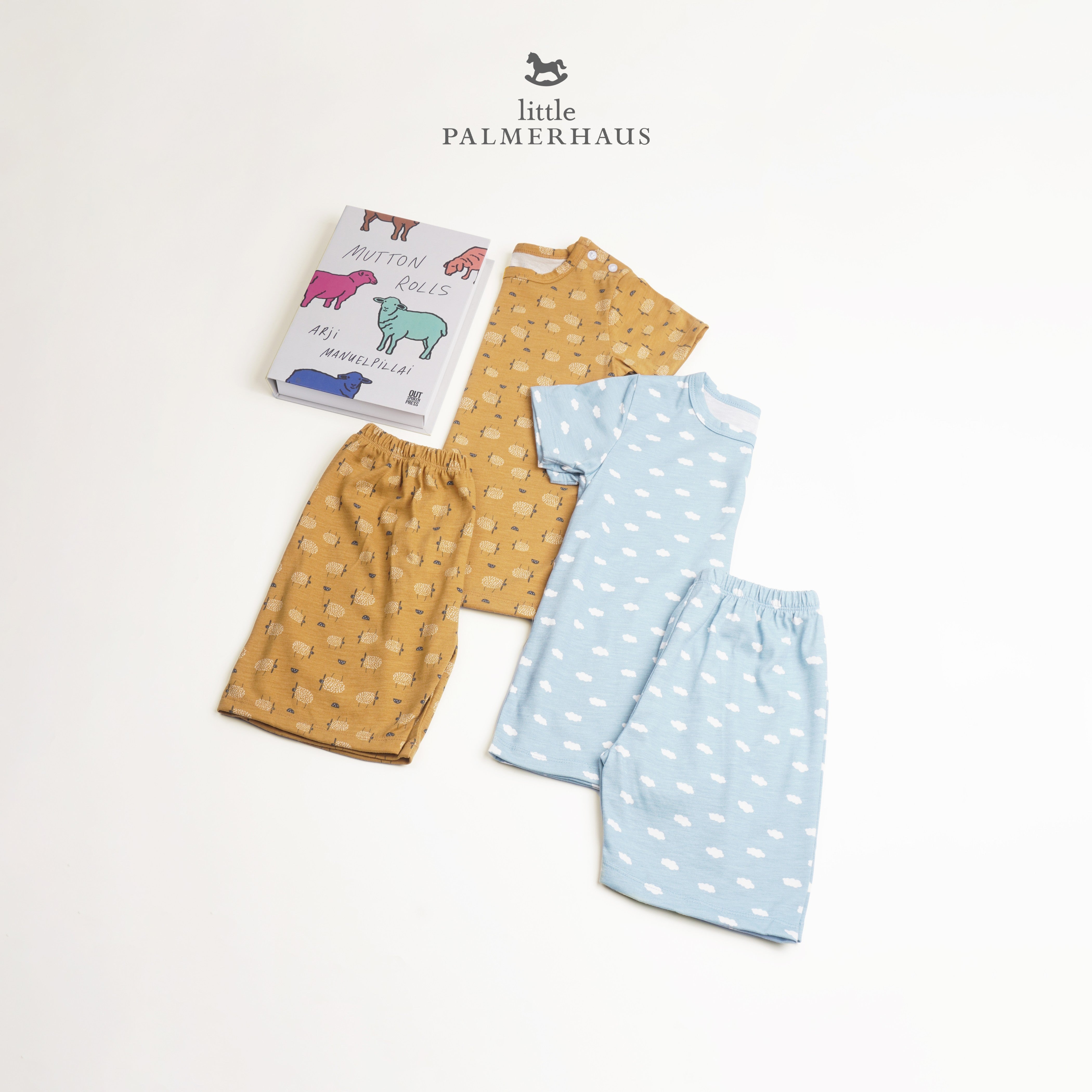 Little Wear Shoulder Button Short Set 15.0