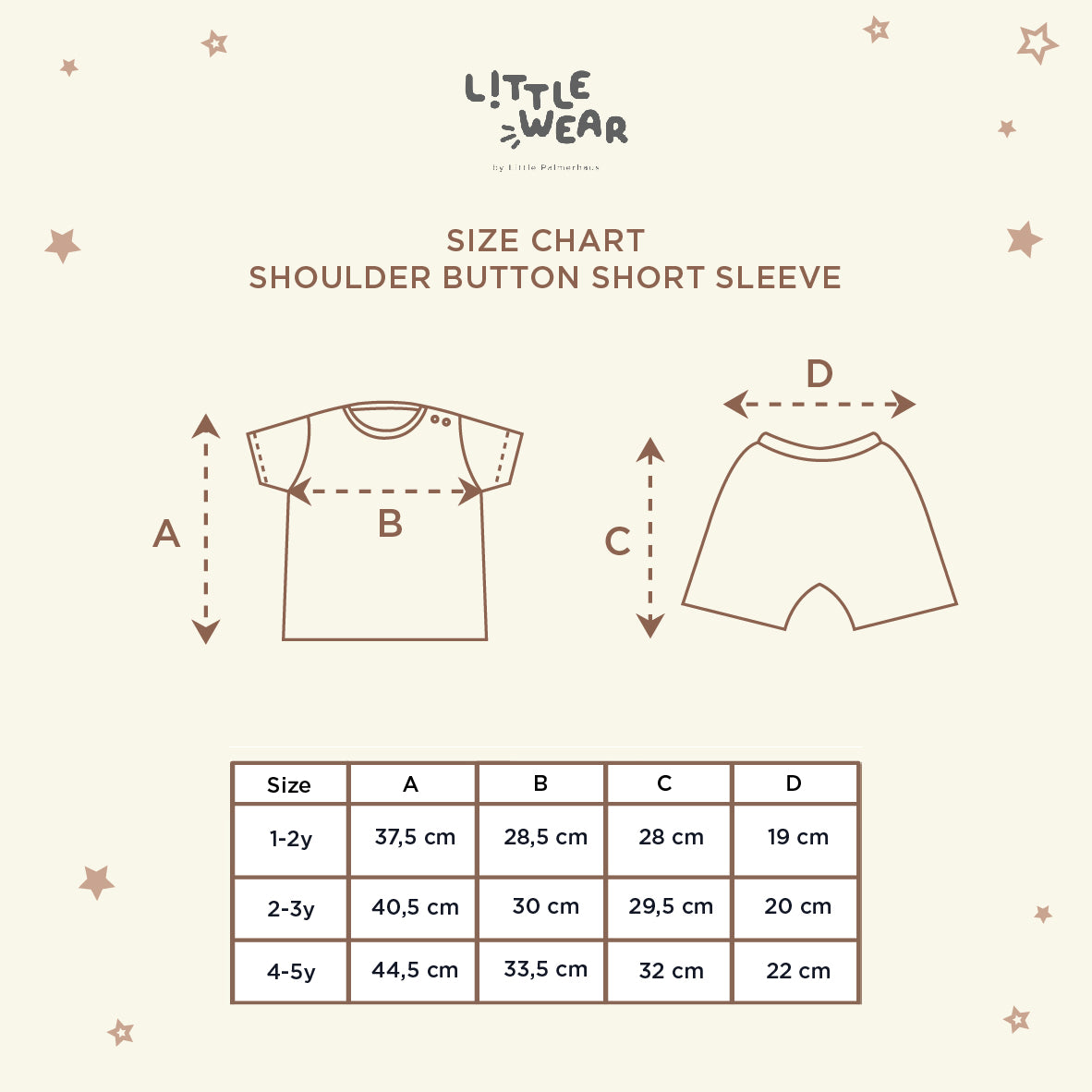 Little Wear Shoulder Button Short Set 15.0