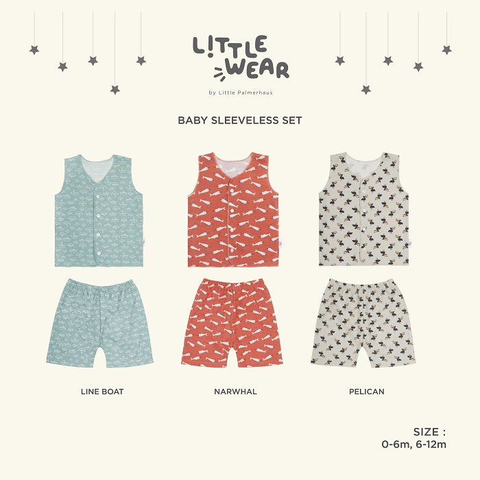 Little Wear Baby Sleeveless Set 16.0