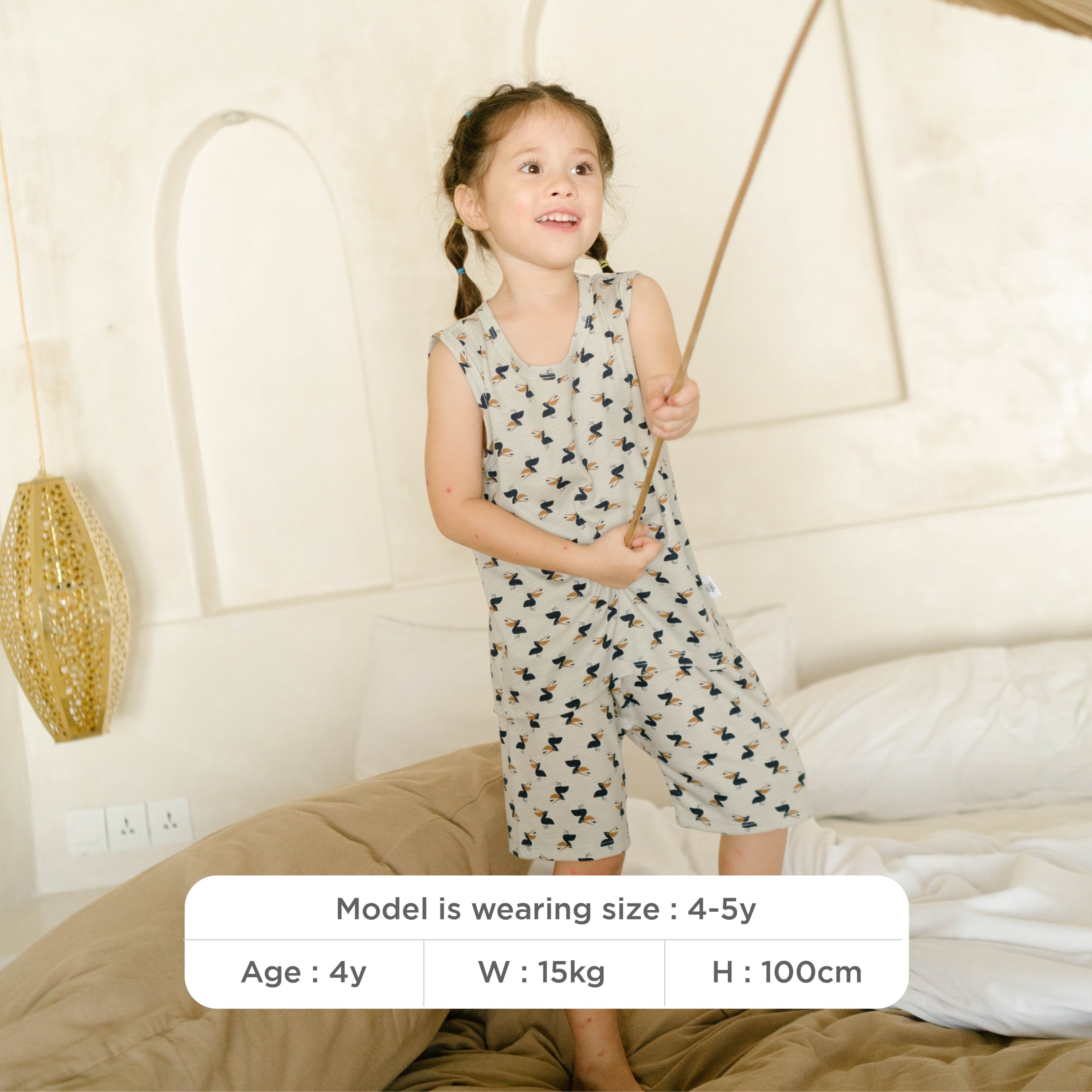 Little Wear Kids Sleeveless Set 16.0
