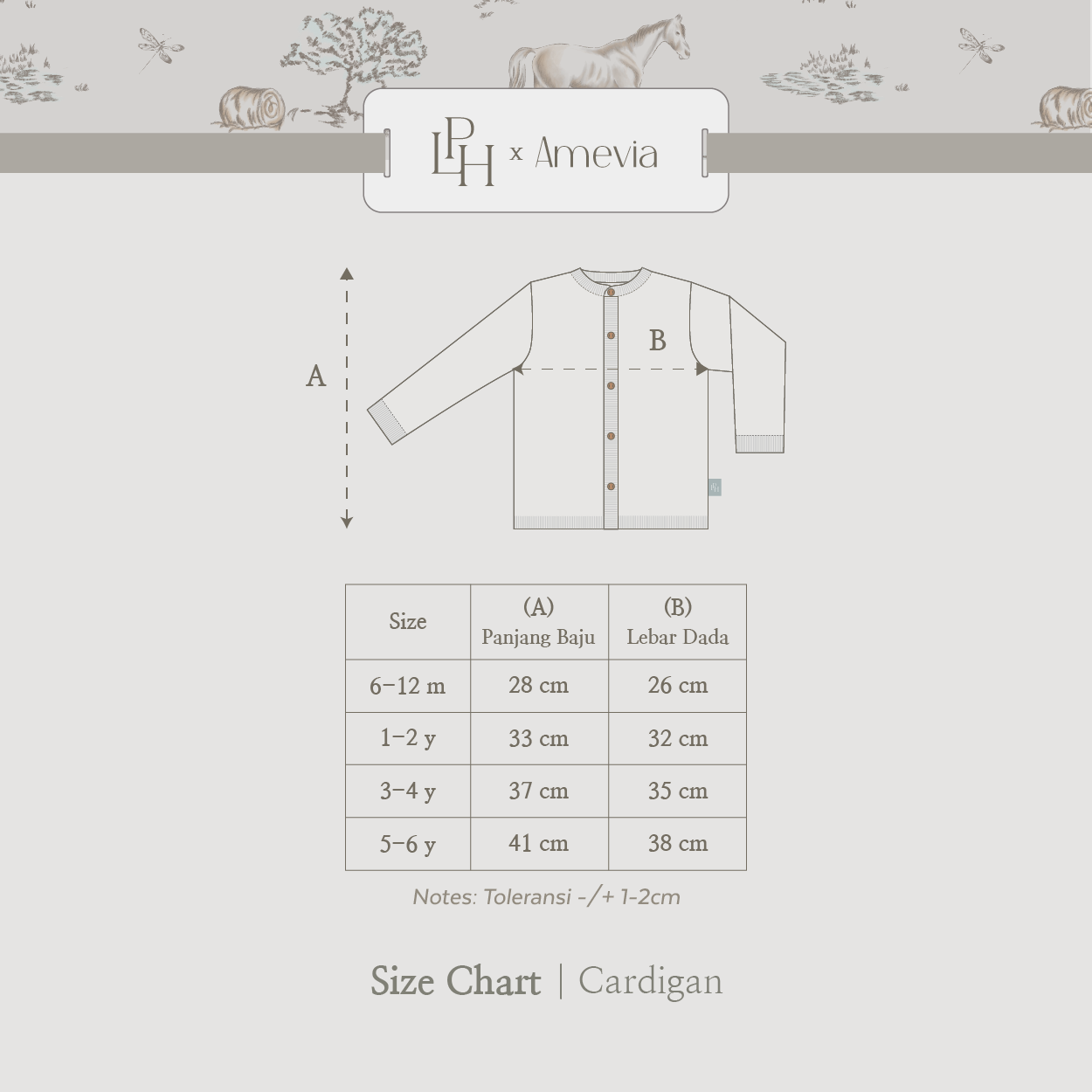 LPH x AMEVIA Cardigan 2.0