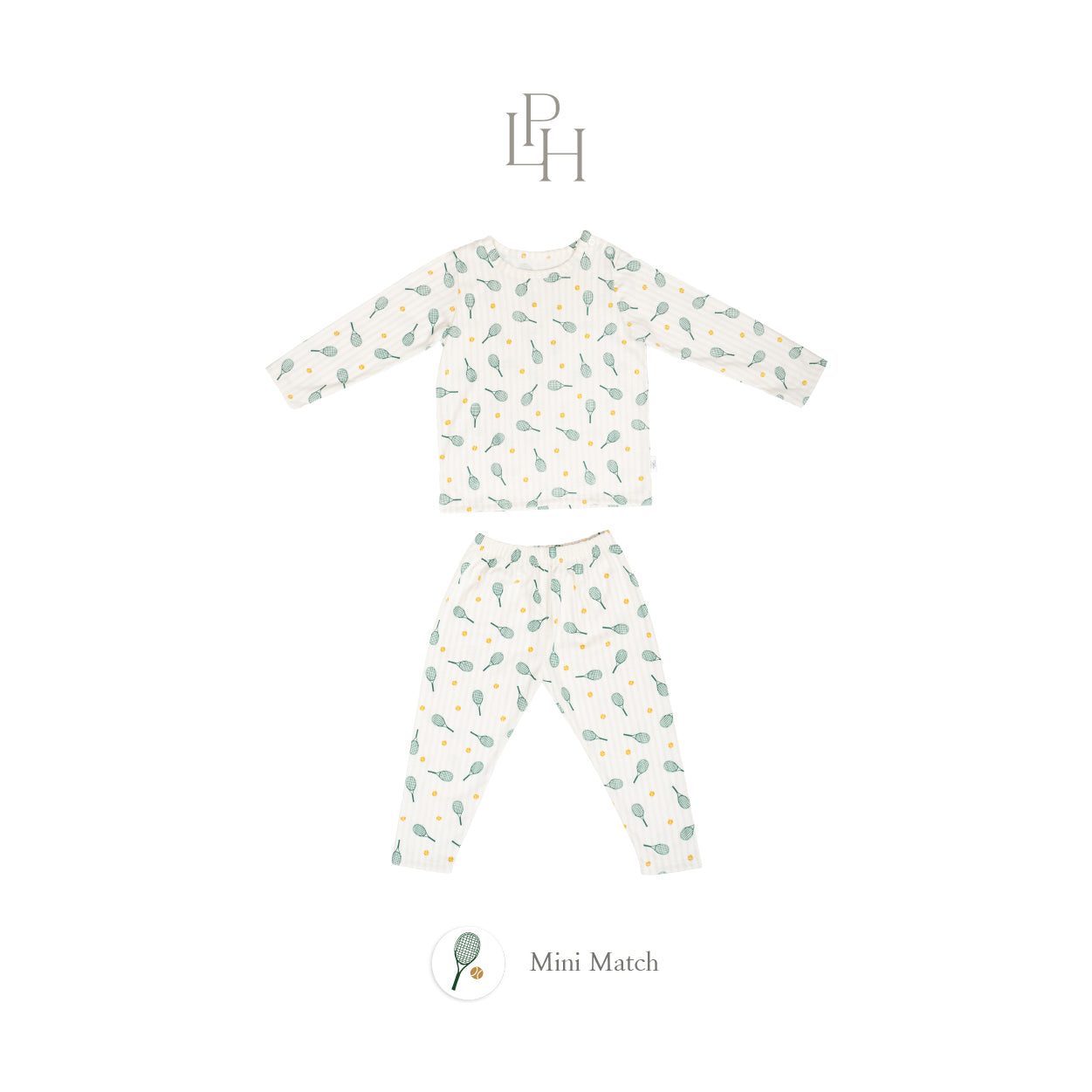 Little Wear Shoulder Button Long set 35.0
