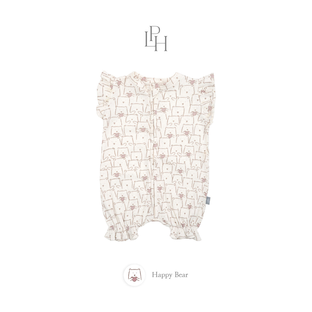 Printed Ruffle Playsuit