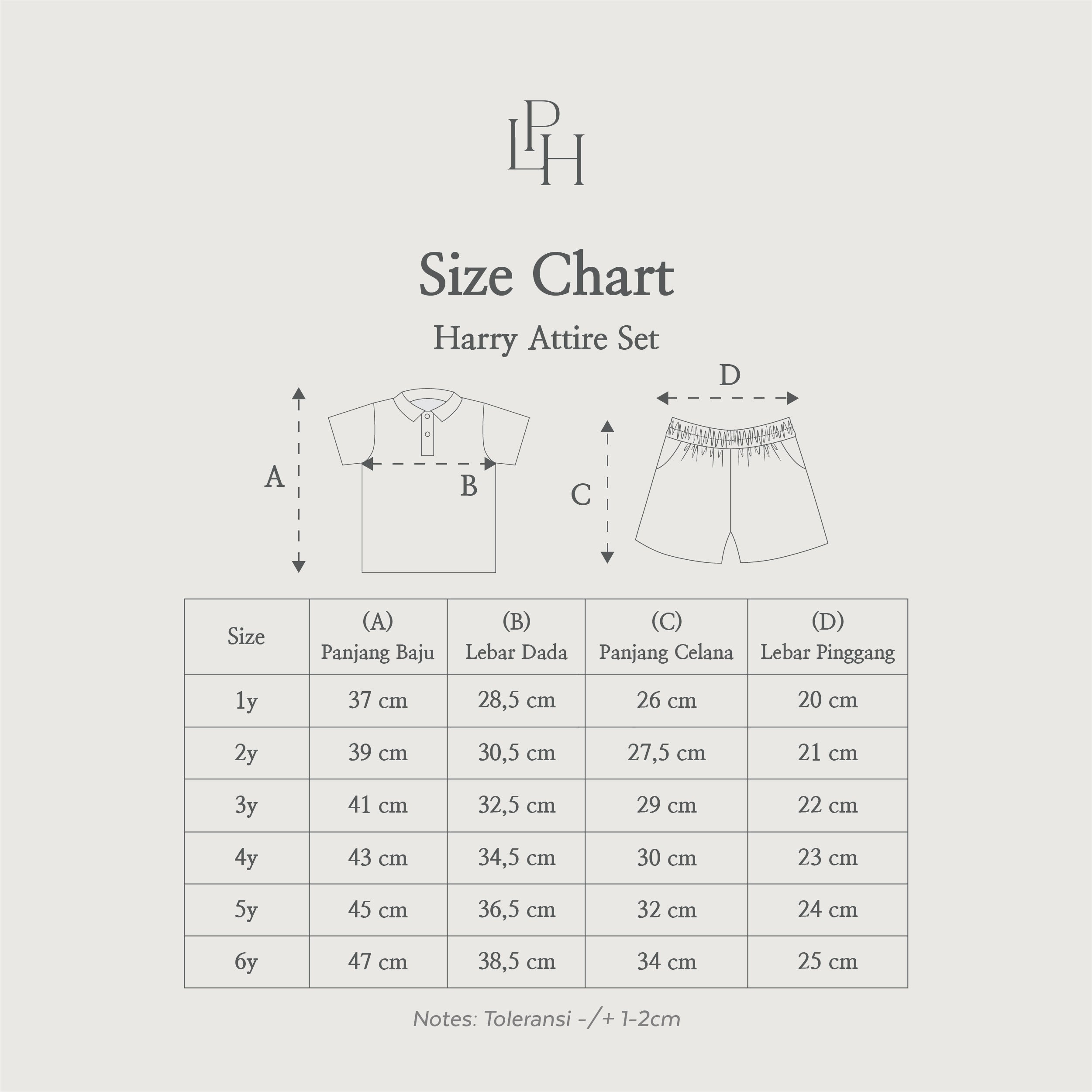 Harry Attire Set