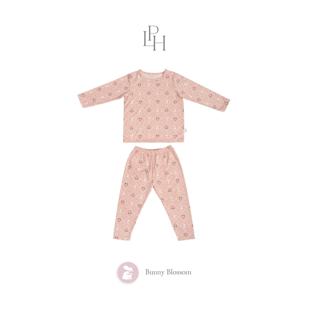 Little Wear 36.0 Shoulder Button Long Set