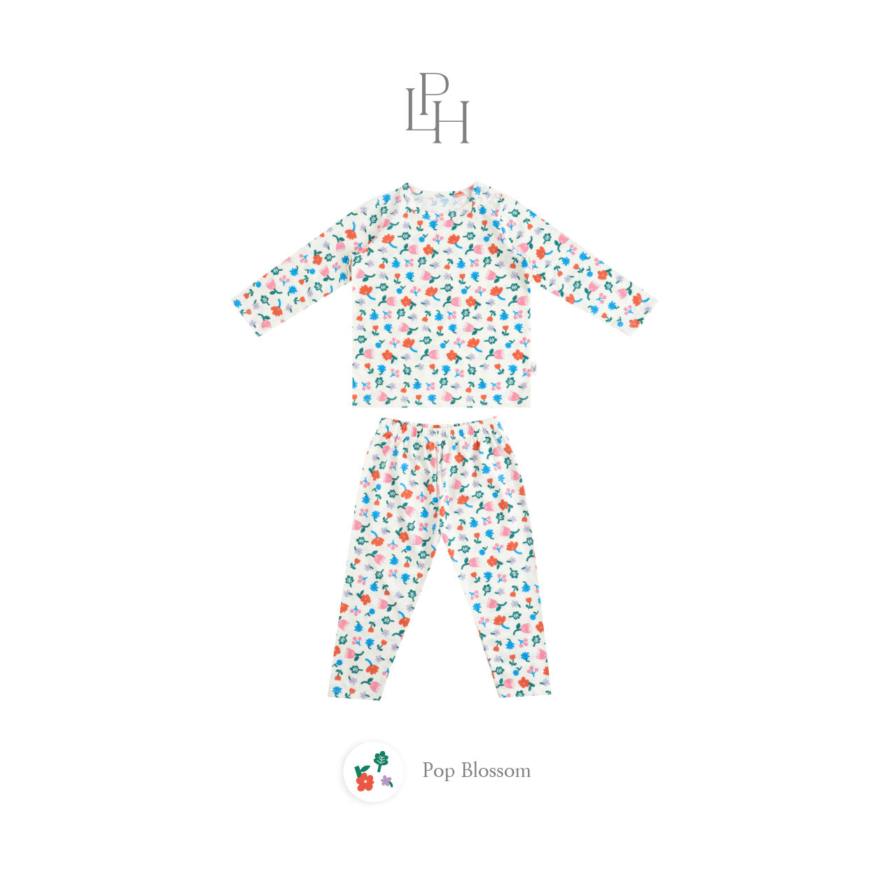 Little Wear Shoulder Button Long Set 43.0