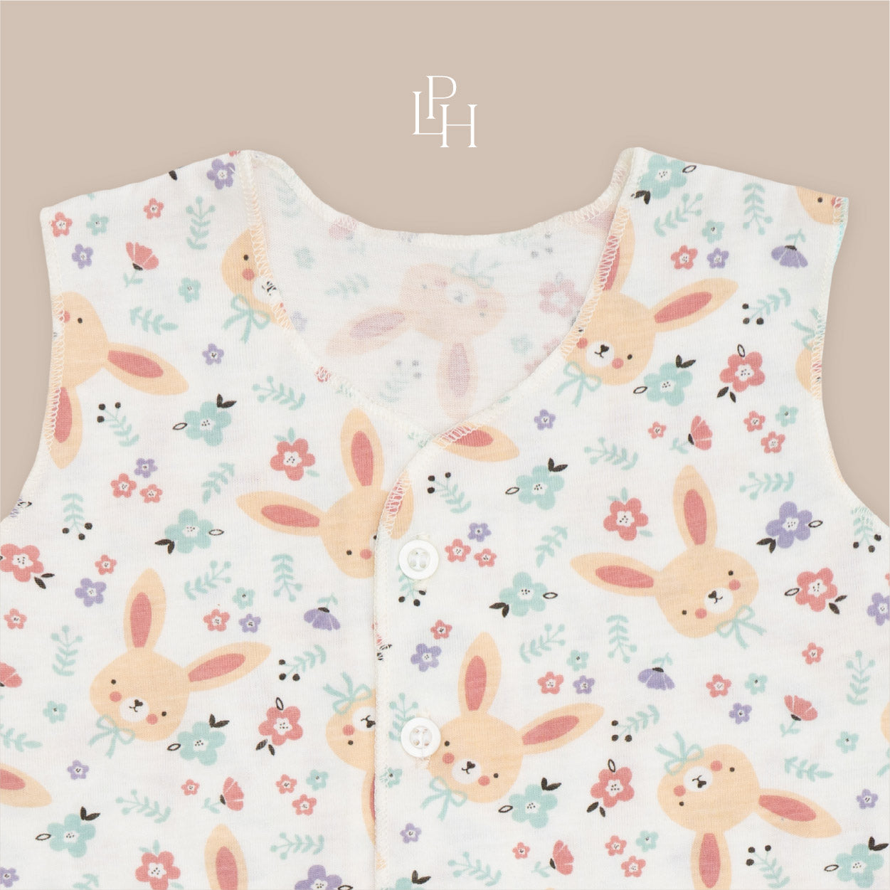 Little Wear Button Sleeveless Set 42.0