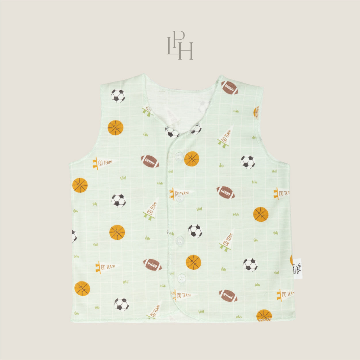 Little Wear Button Sleeveless Set 35.0