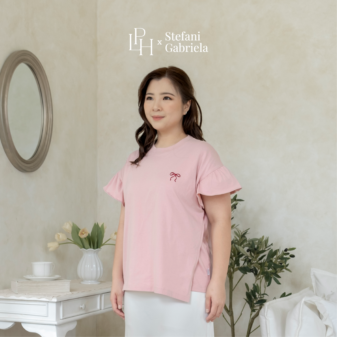 LPH x STEFANI GABRIELA Nursing Top