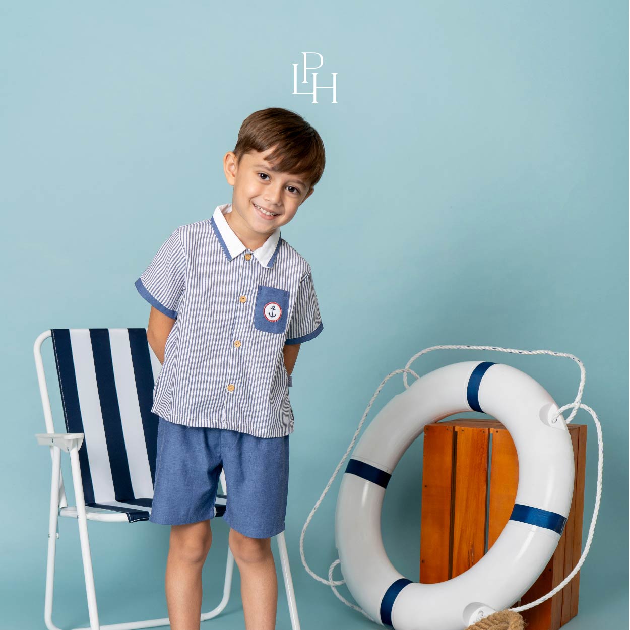 Little Sailor Kids Attire Set