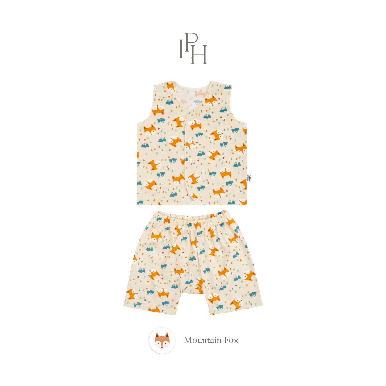 Little Wear Button Sleeveless Set 42.0