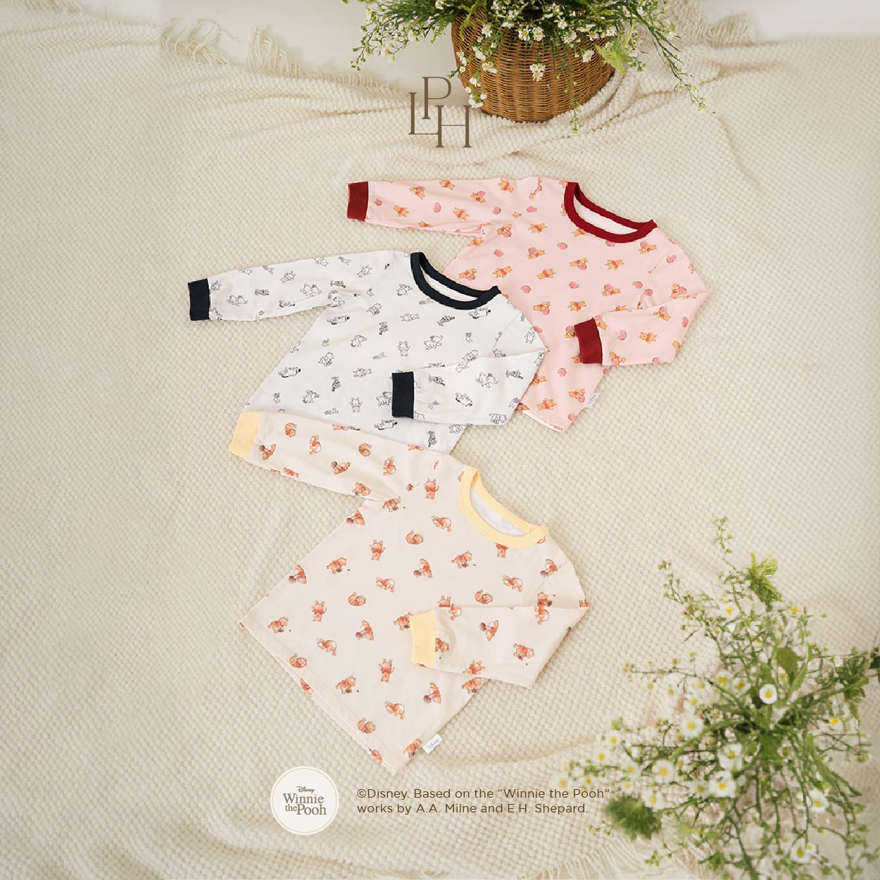 Disney Pooh Sweet Things Long Pajamas