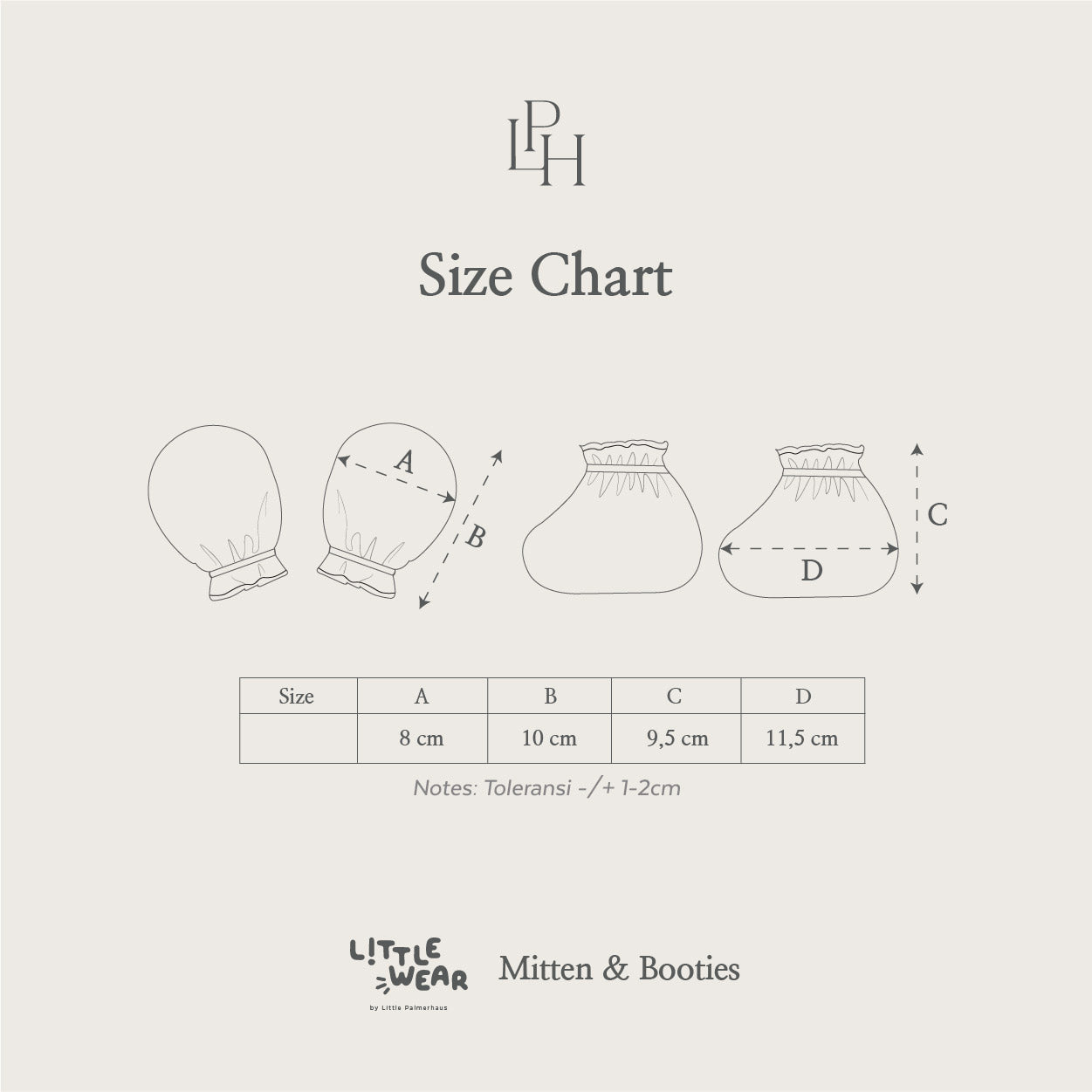 Little Wear Mitten & Booties 42.0