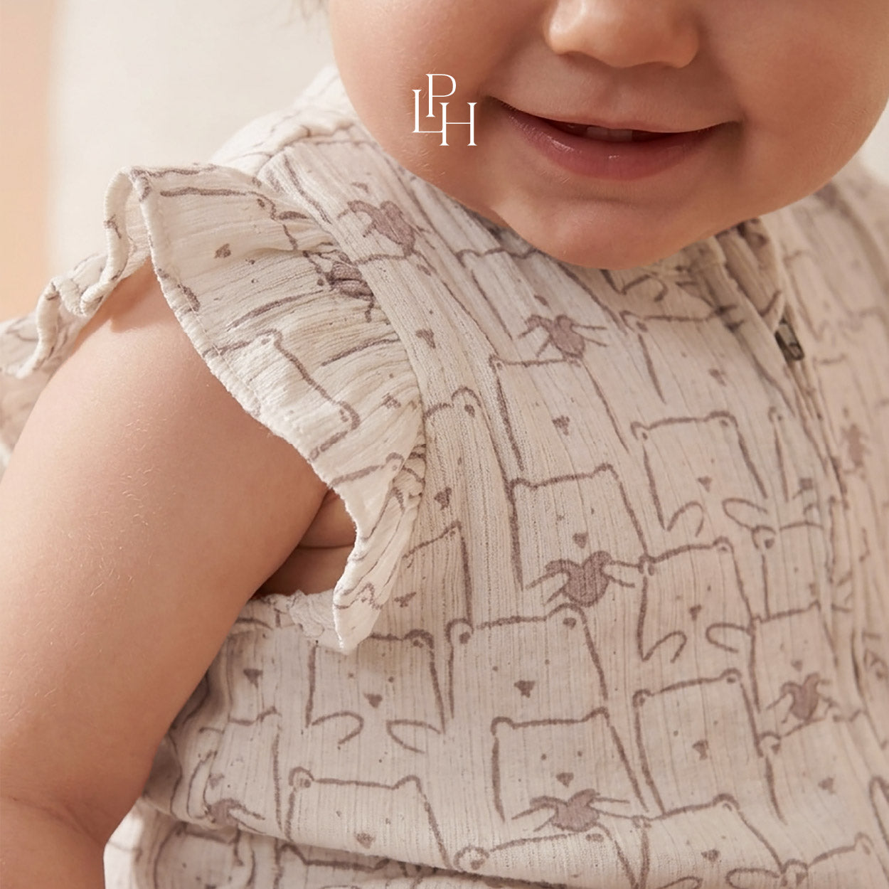 Printed Ruffle Playsuit