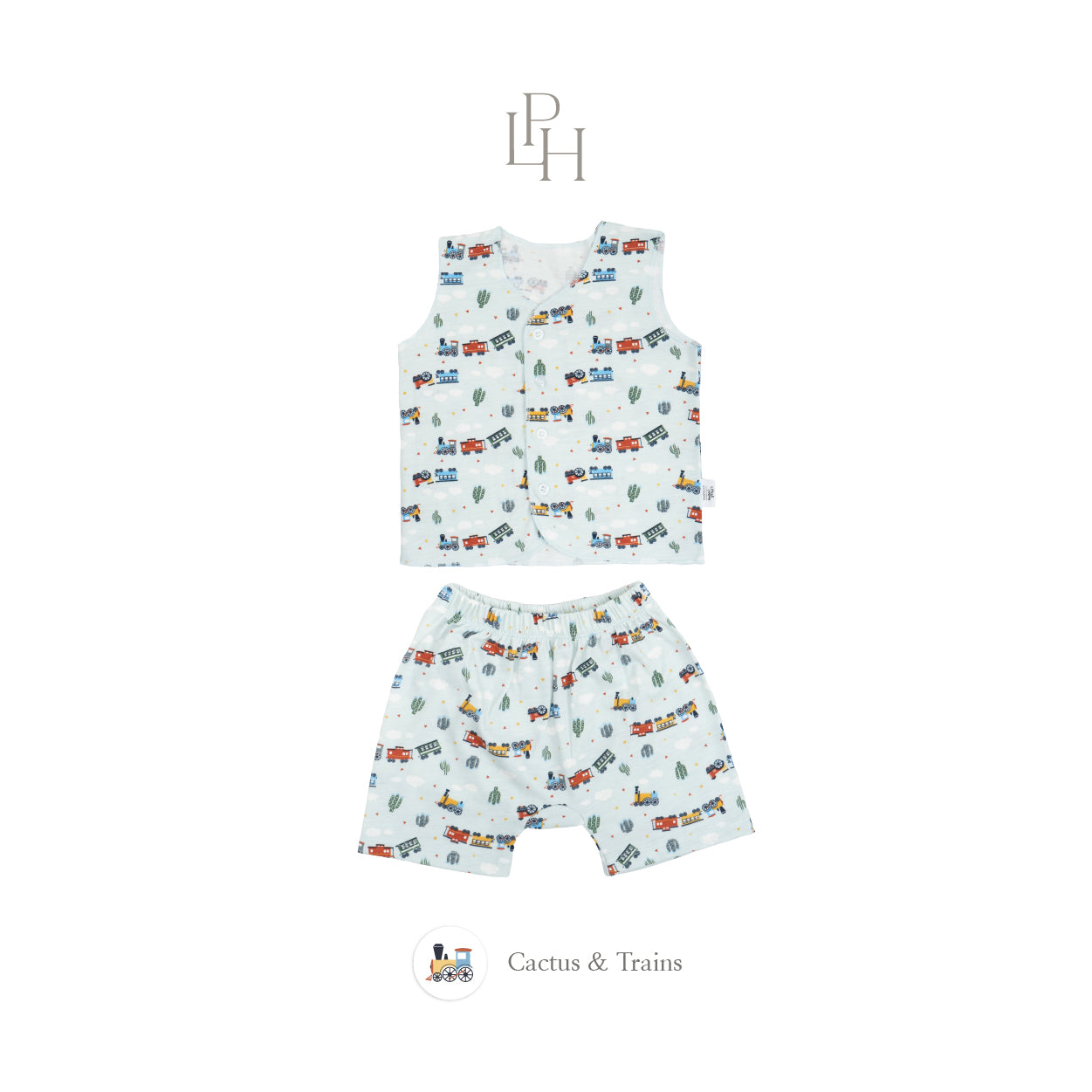 Little Wear Button Sleeveless Set 38.0