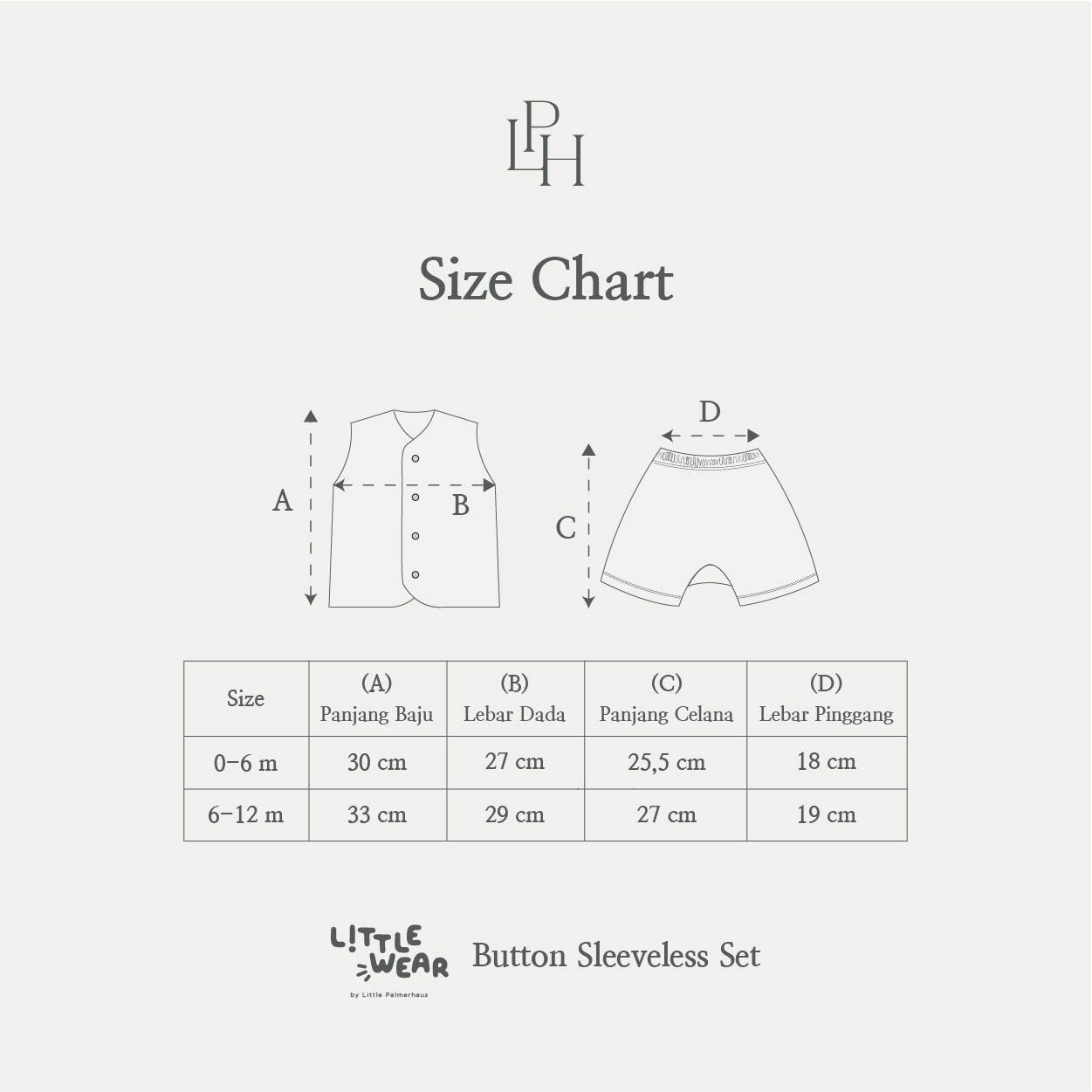 Little Wear Button Sleeveless Set 35.0