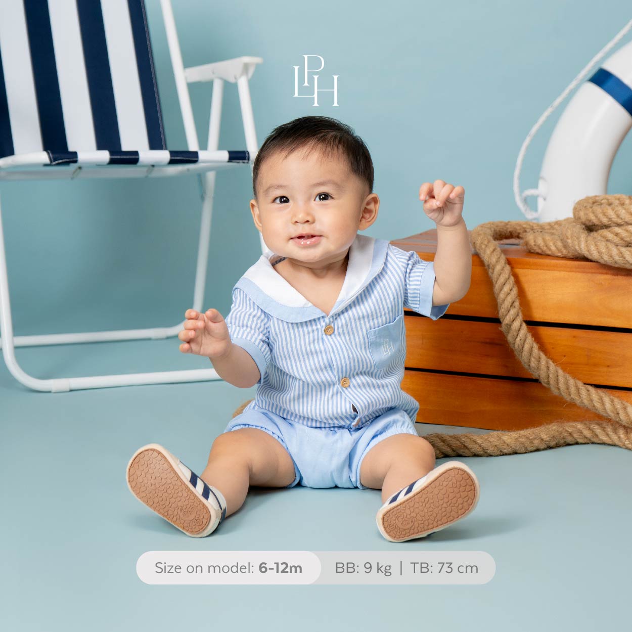 Little Sailor Baby Attire Set