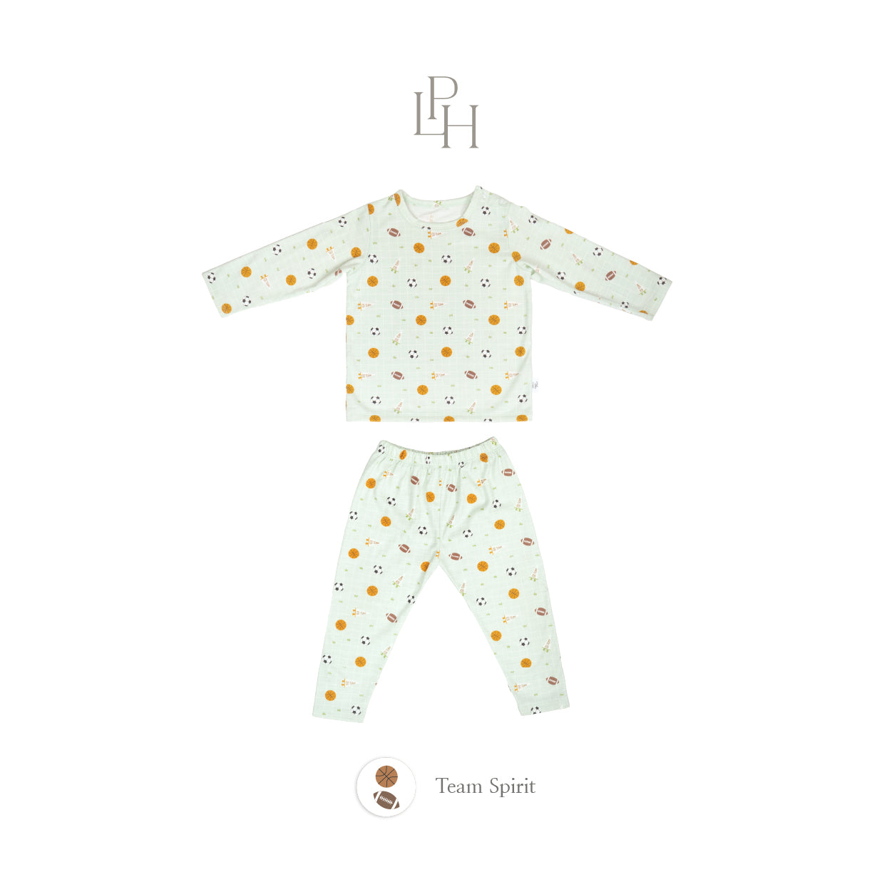 Little Wear Shoulder Button Long set 35.0