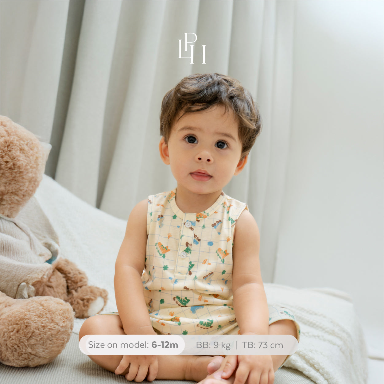 Little Wear Henley Sleeveless Set 37.0