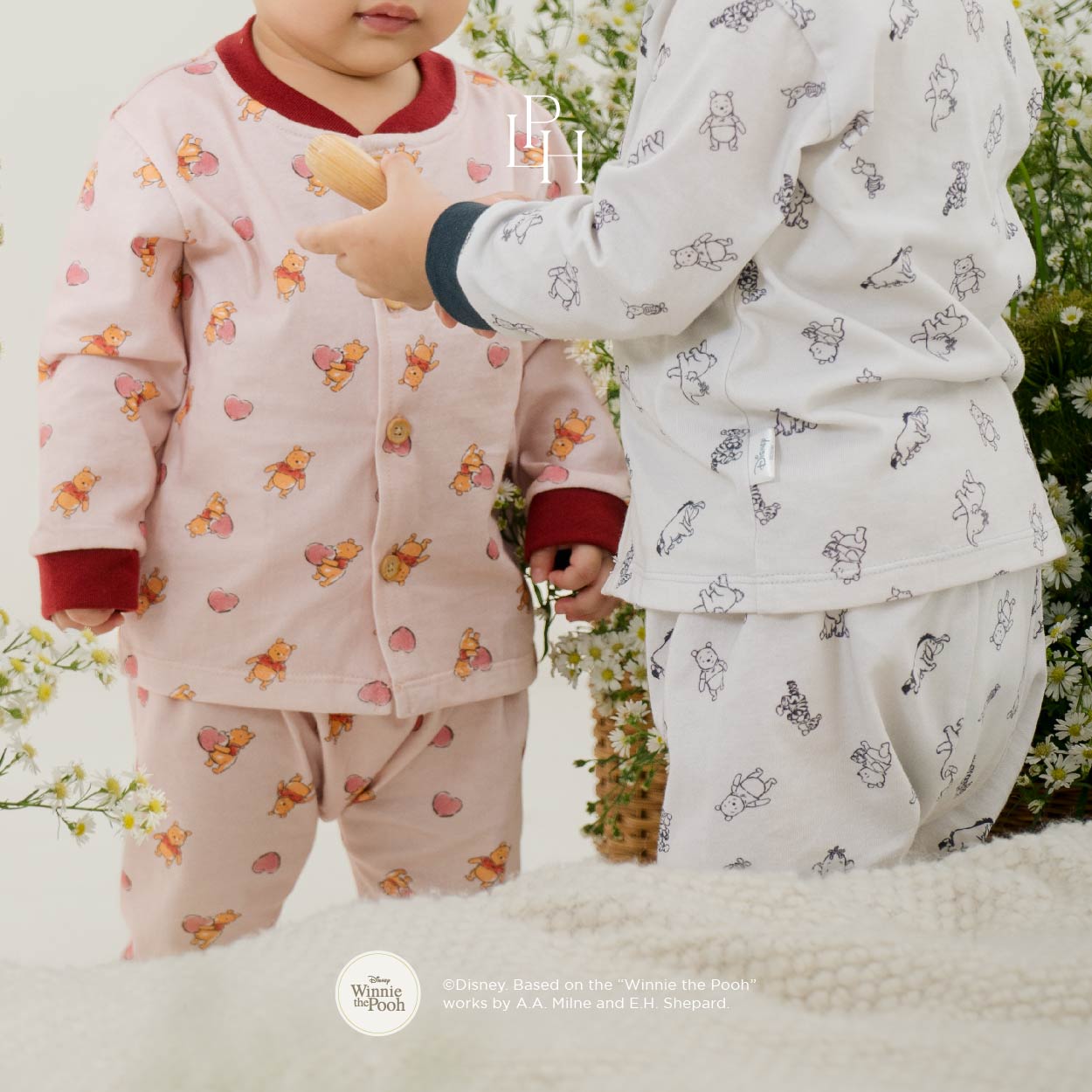 Disney Pooh Sweet Things Baby Pajamas