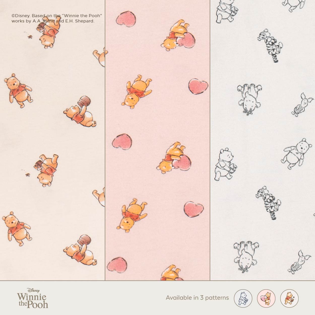 Disney Pooh Sweet Things Baby Pajamas