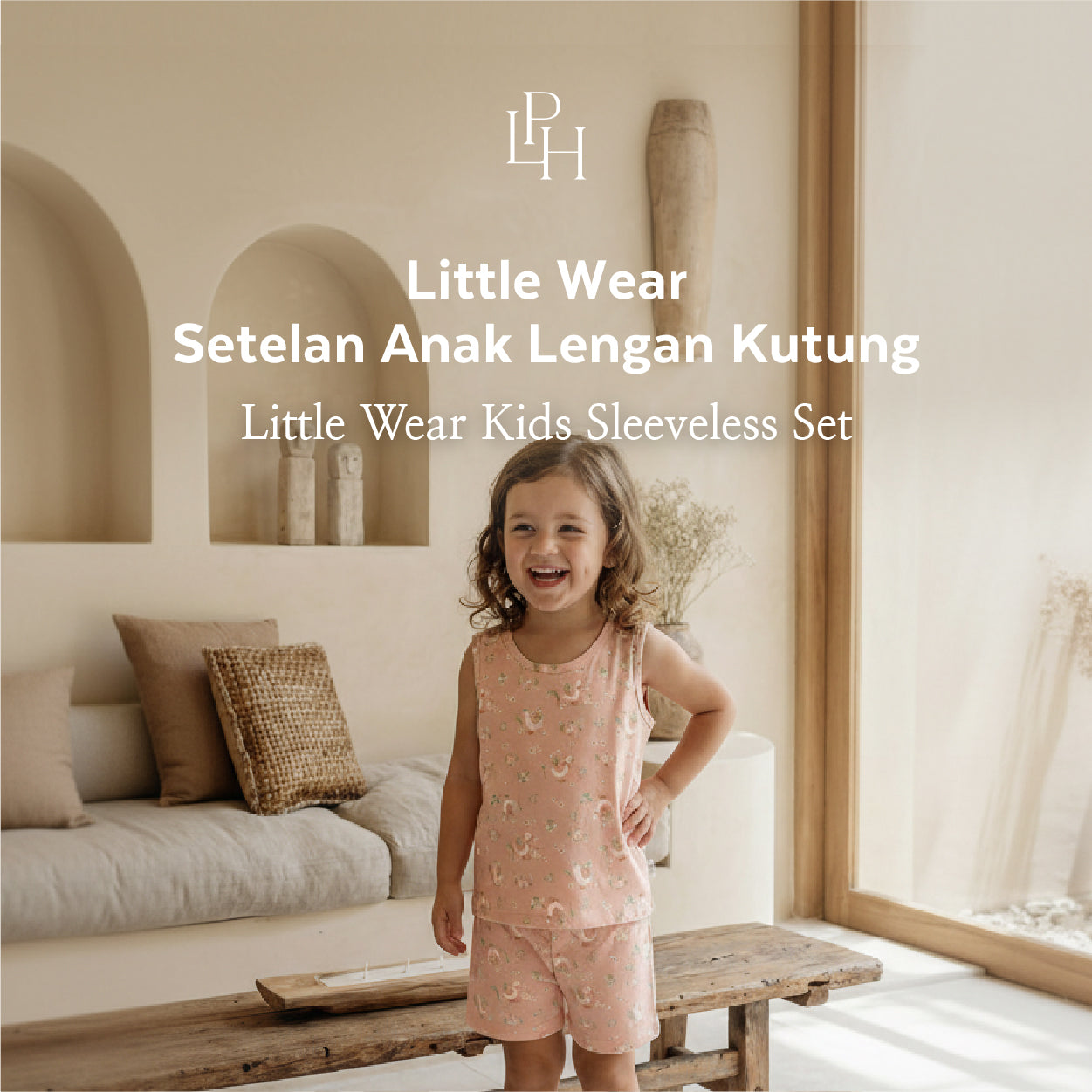 Little Wear Kids Sleeveless Set 40.0