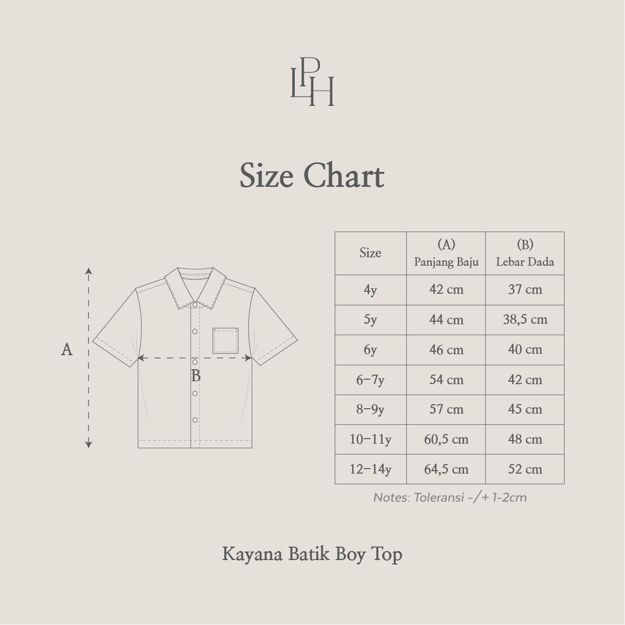 Kayana Batik Boy Top 2.0