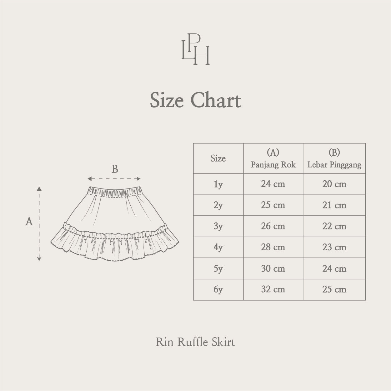 RIN RUFFLE SKIRT