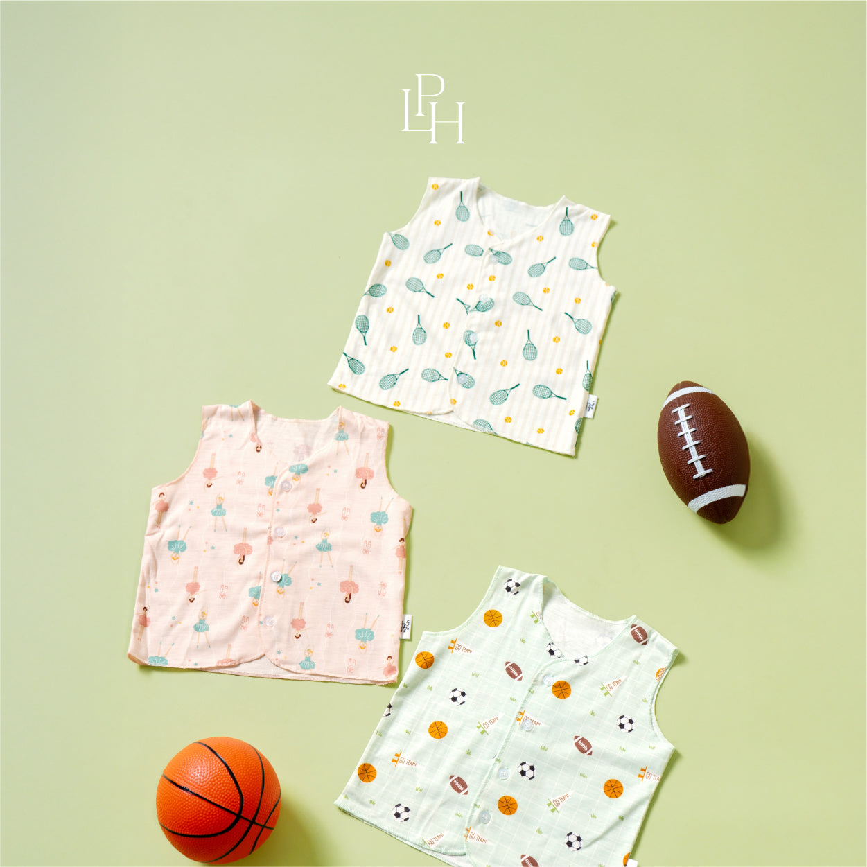 Little Wear Button Sleeveless Set 35.0