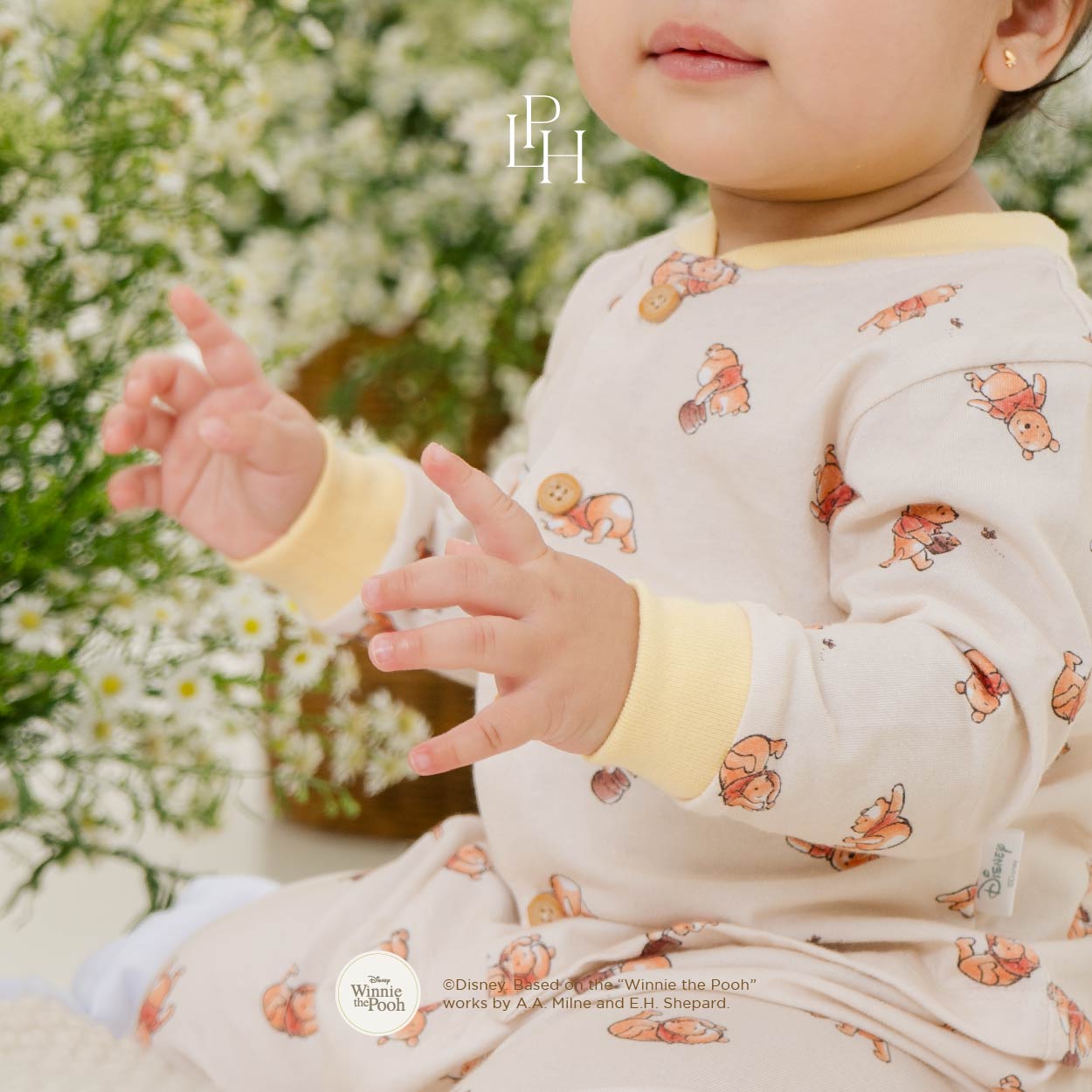 Disney Pooh Sweet Things Baby Pajamas
