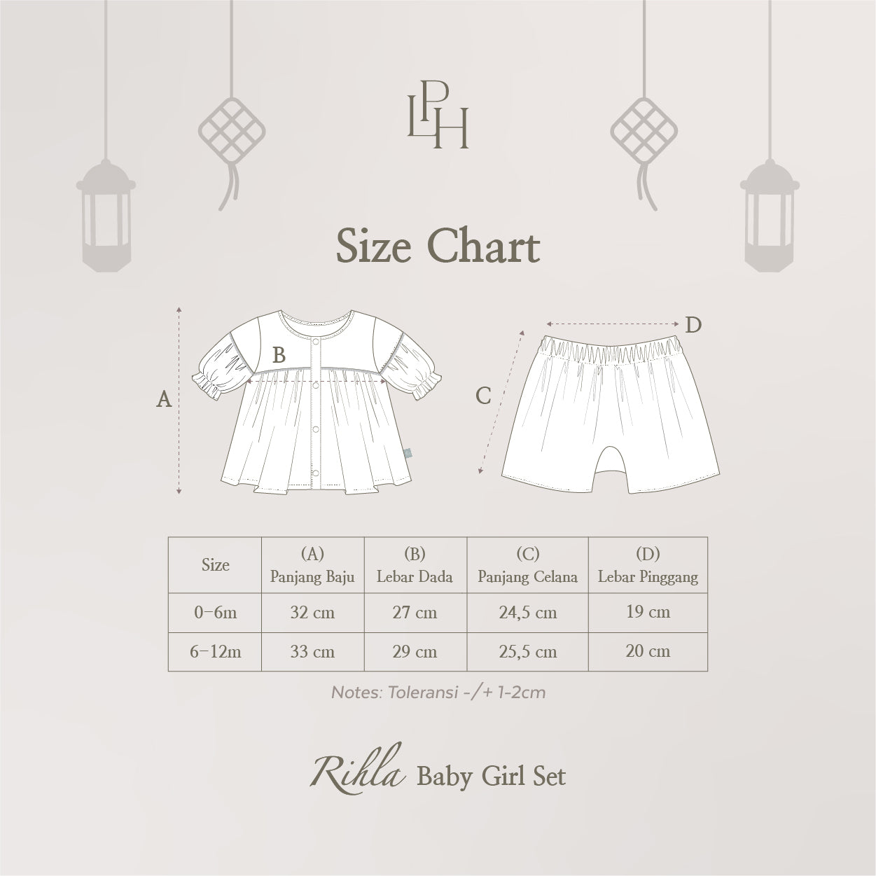 Rihla Baby Girl Set