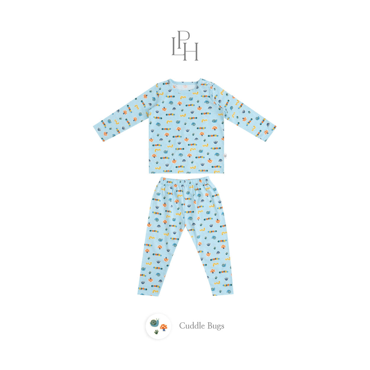 Little Wear Shoulder Button Long Set 43.0