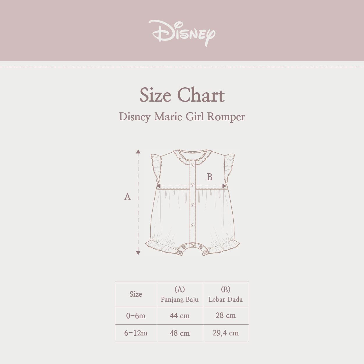 DISNEY MARIE GIRL ROMPER