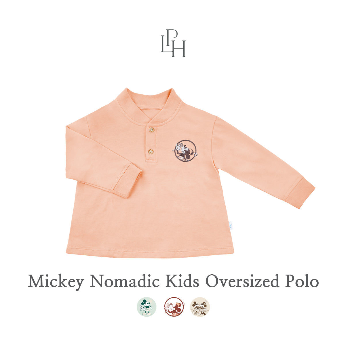 Mickey Nomadic Kids Oversized Polo
