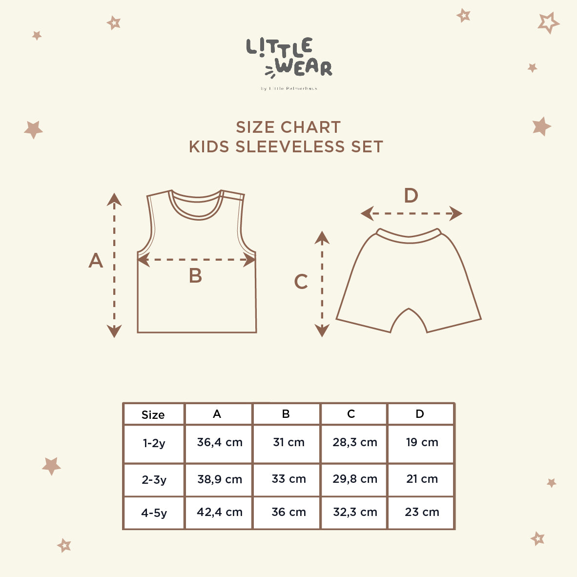 Little Wear Kids Sleeveless Set 21.0