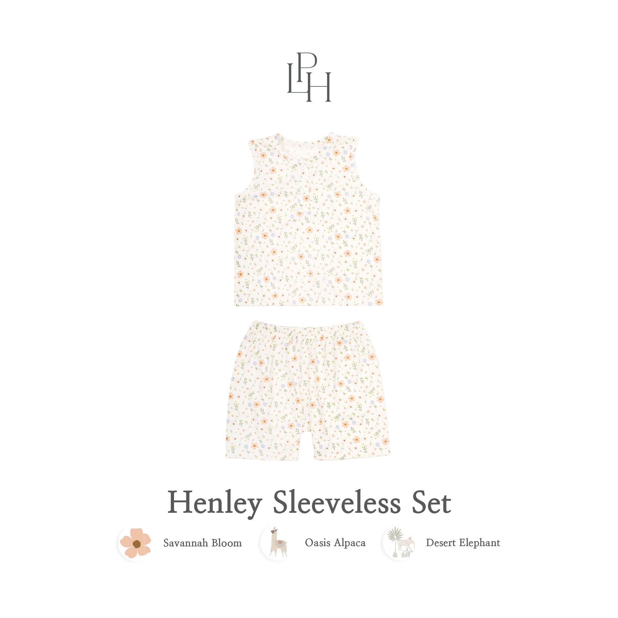 Little Wear Henley Sleeveless Set 29.0