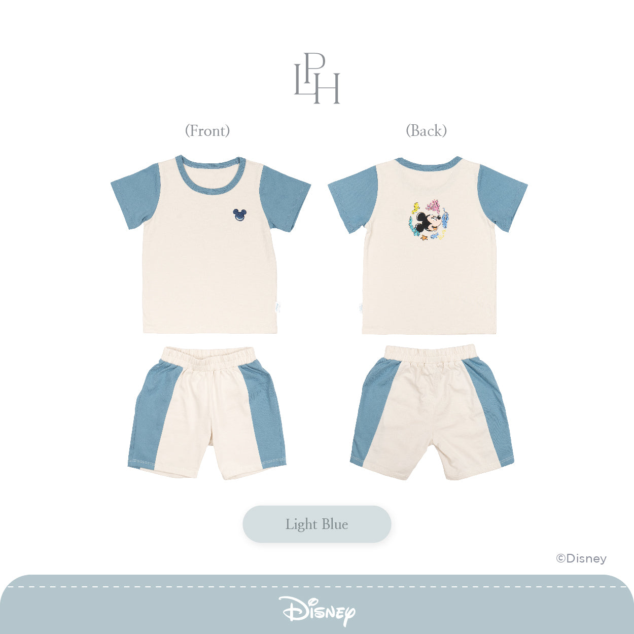 Disney Island Mickey Boy Attire Set