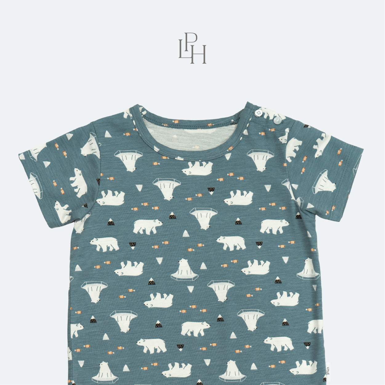 Little Wear Shoulder Button Short Set 34.0