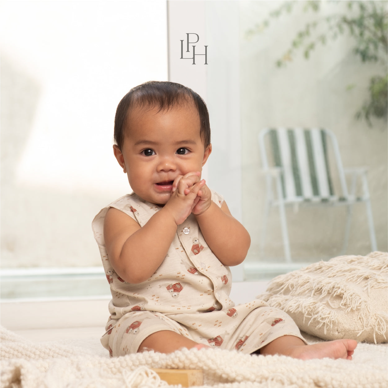Little Wear Button Sleeveless Set 34.0
