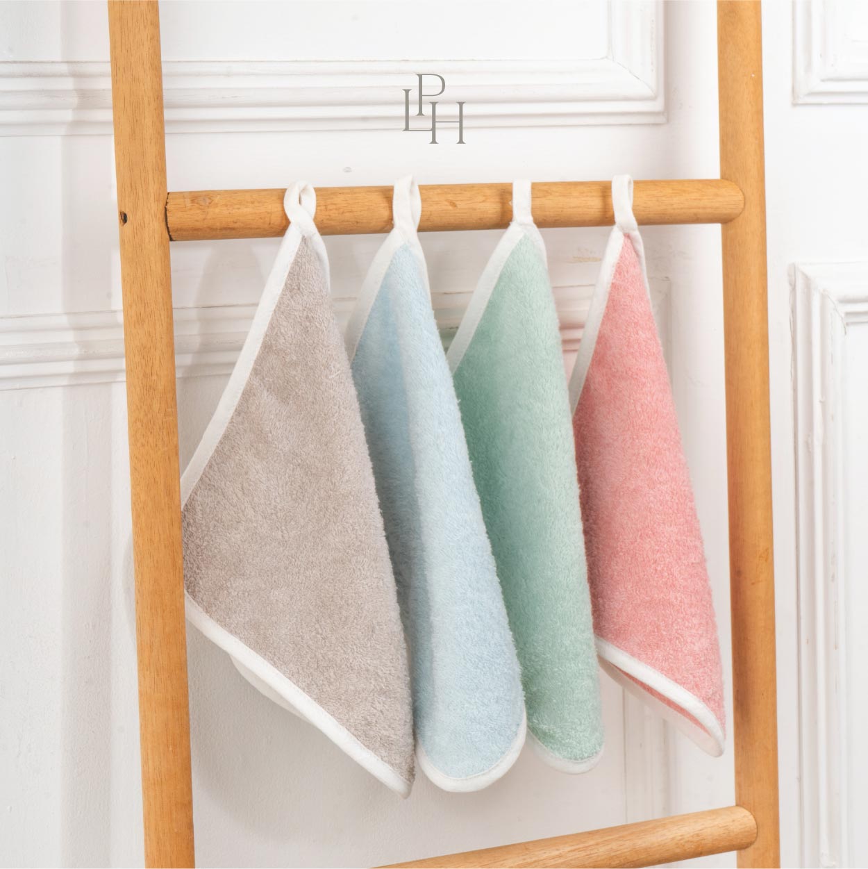 Bam & Boo Bamboo Washcloth Set of 4 19.0