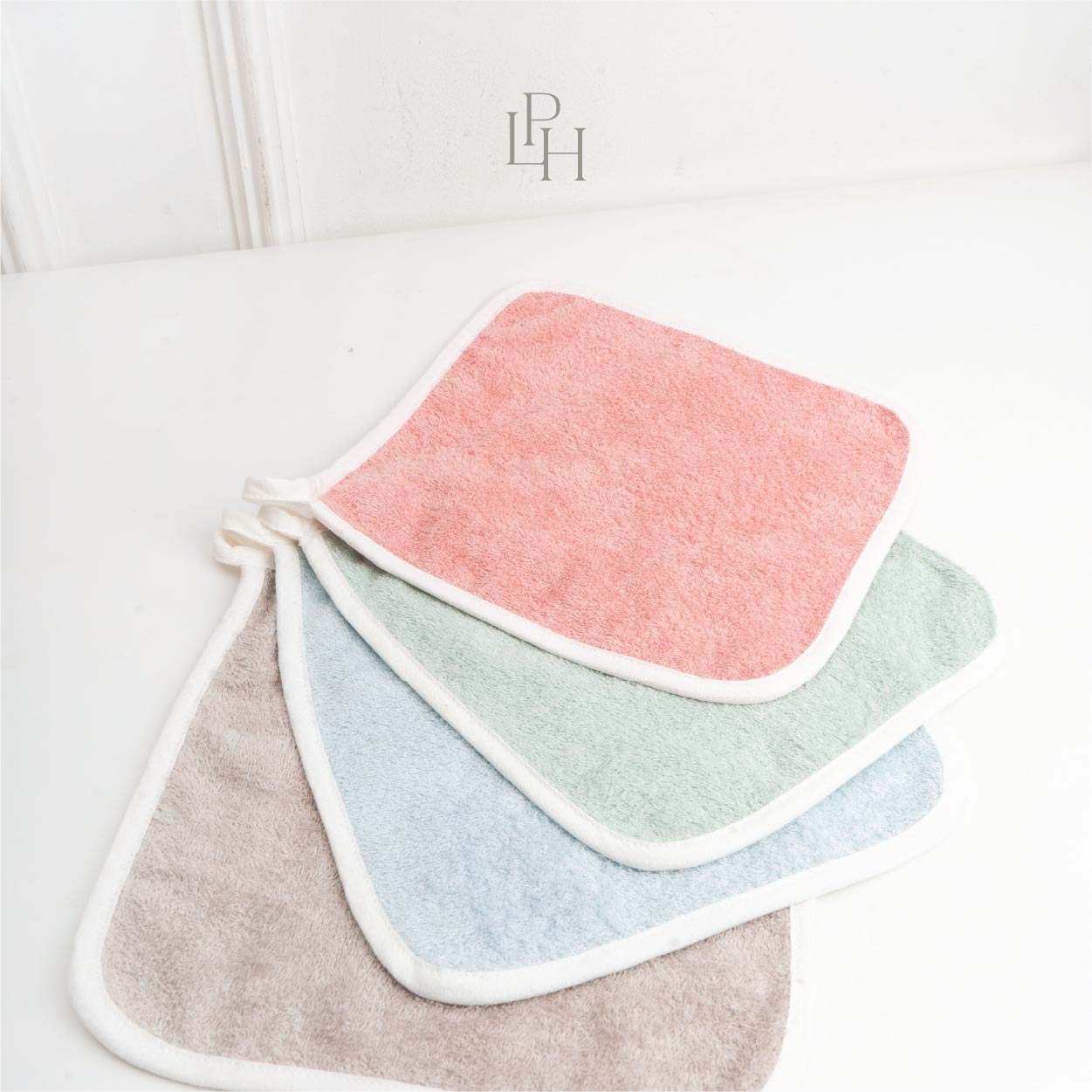 Bam & Boo Bamboo Washcloth Set of 4 19.0