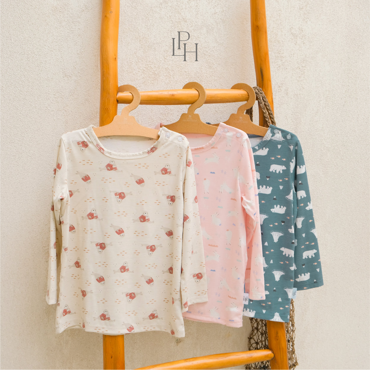Little Wear Shoulder Button Long Set 34.0